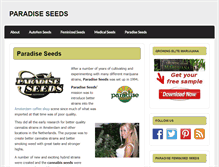 Tablet Screenshot of paradise-seeds.11il.com