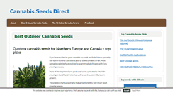 Desktop Screenshot of cannabis-seeds-uk-direct.11il.com