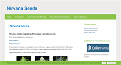 Desktop Screenshot of nirvanaseeds.11il.com